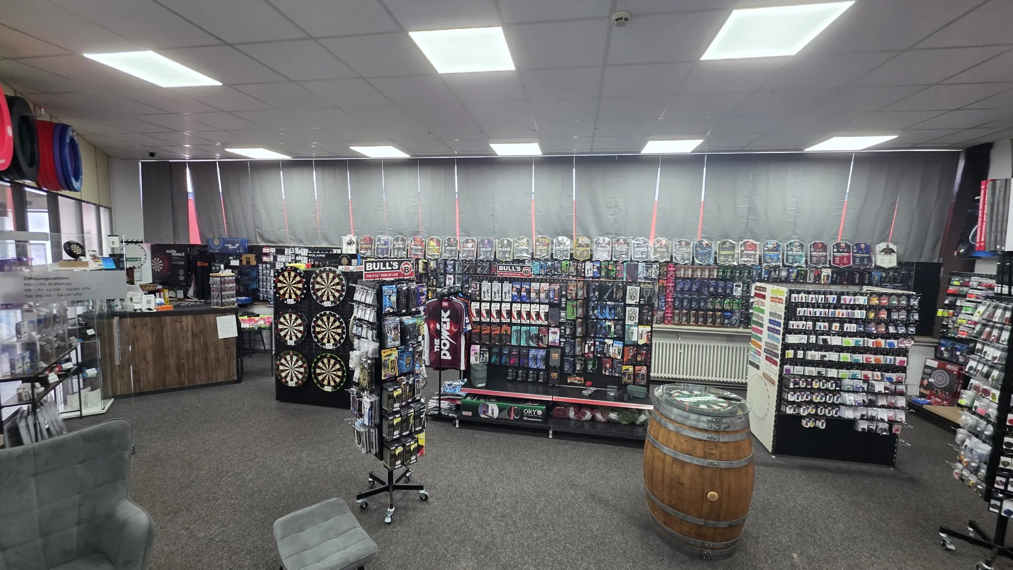 Eindruck aus Studi's Dartshop