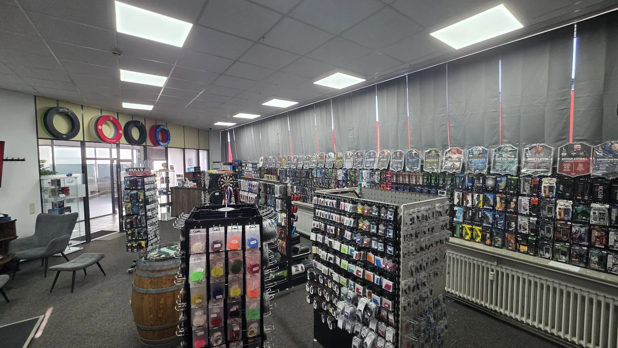 Eindruck aus Studi's Dartshop