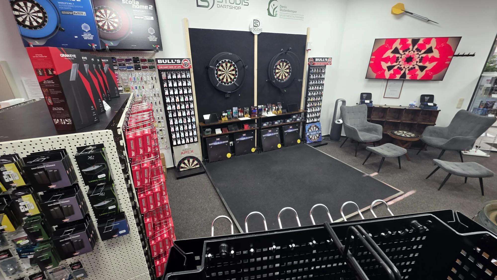 Eindruck aus Studi's Dartshop